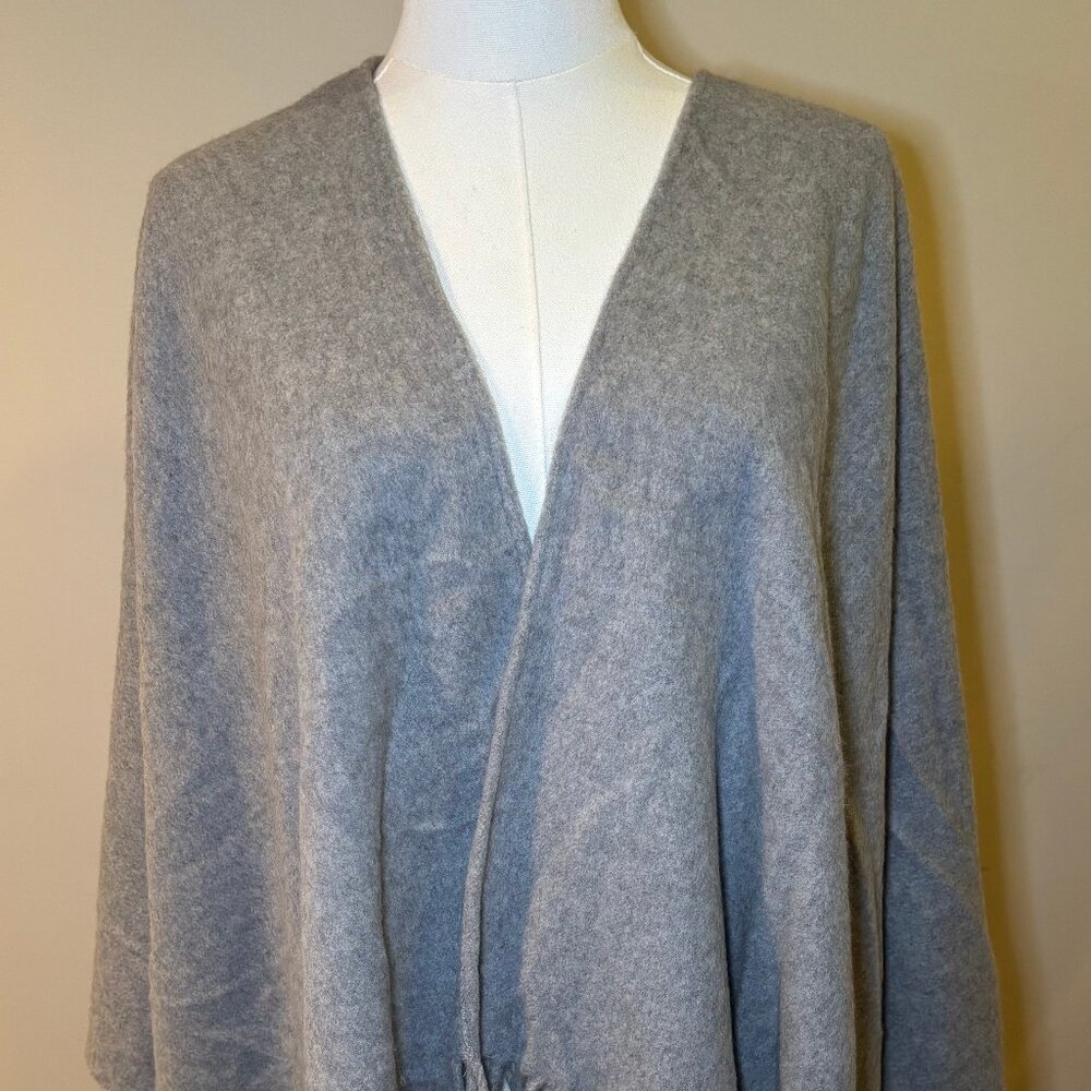 NWT Rag & Bone Cashmere Poncho OS Grey